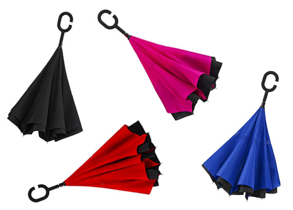 parapluie inversé