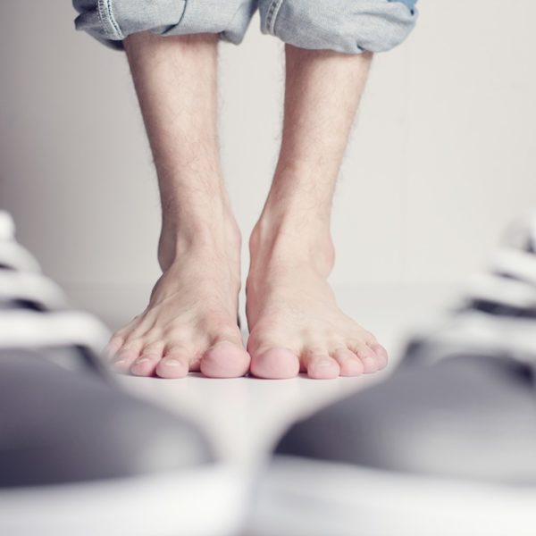 soin pieds homme