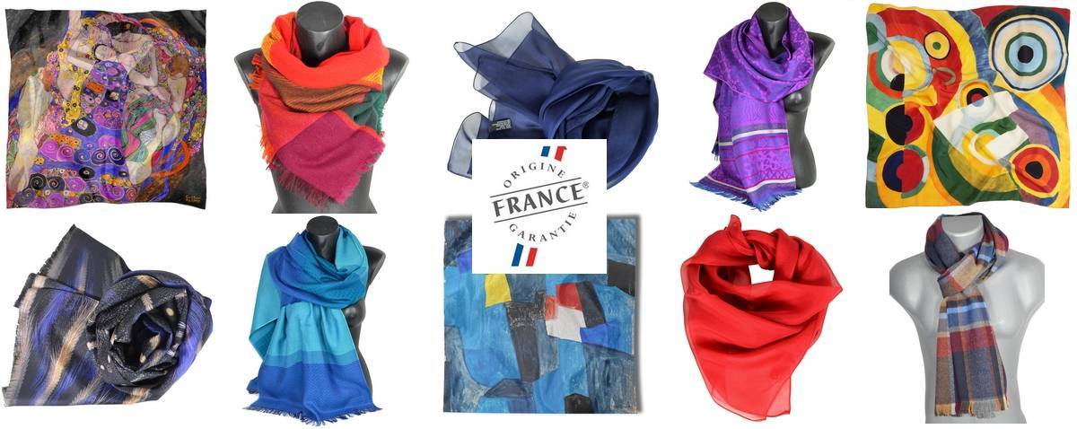 foulard soie 