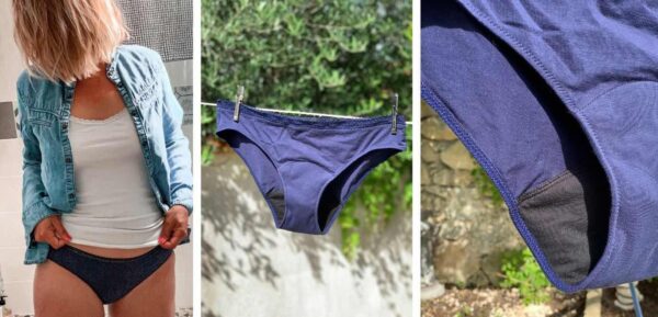 culotte menstruelle lavable
