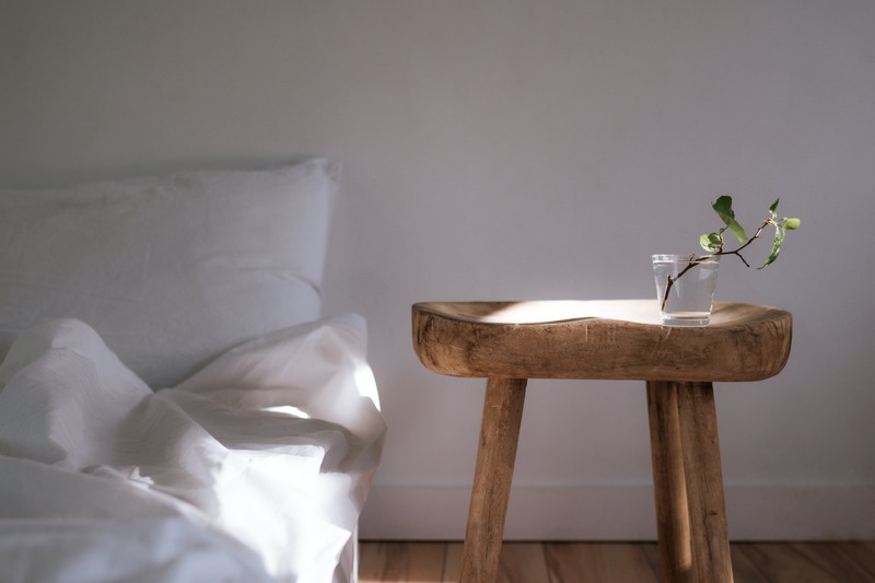 table d'appoint en bois